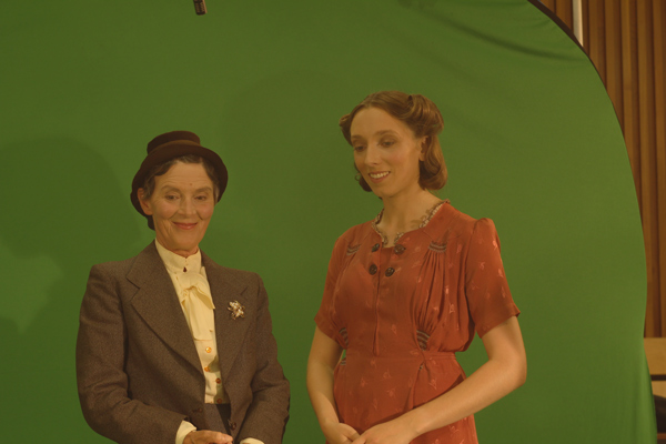 Susan Jameson and Charissa Shearer as Helen Keller and Judith Tyler