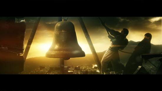 Raising the bell of Nagasaki